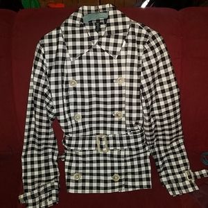 Womens plaid jacket